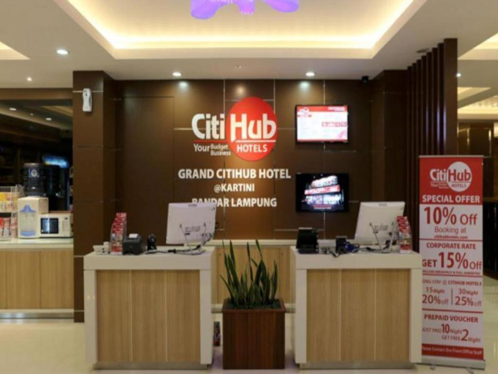 Grand Citihub Hotel @Kartini Μπαντάρ Λαμπούνγκ Εξωτερικό φωτογραφία
